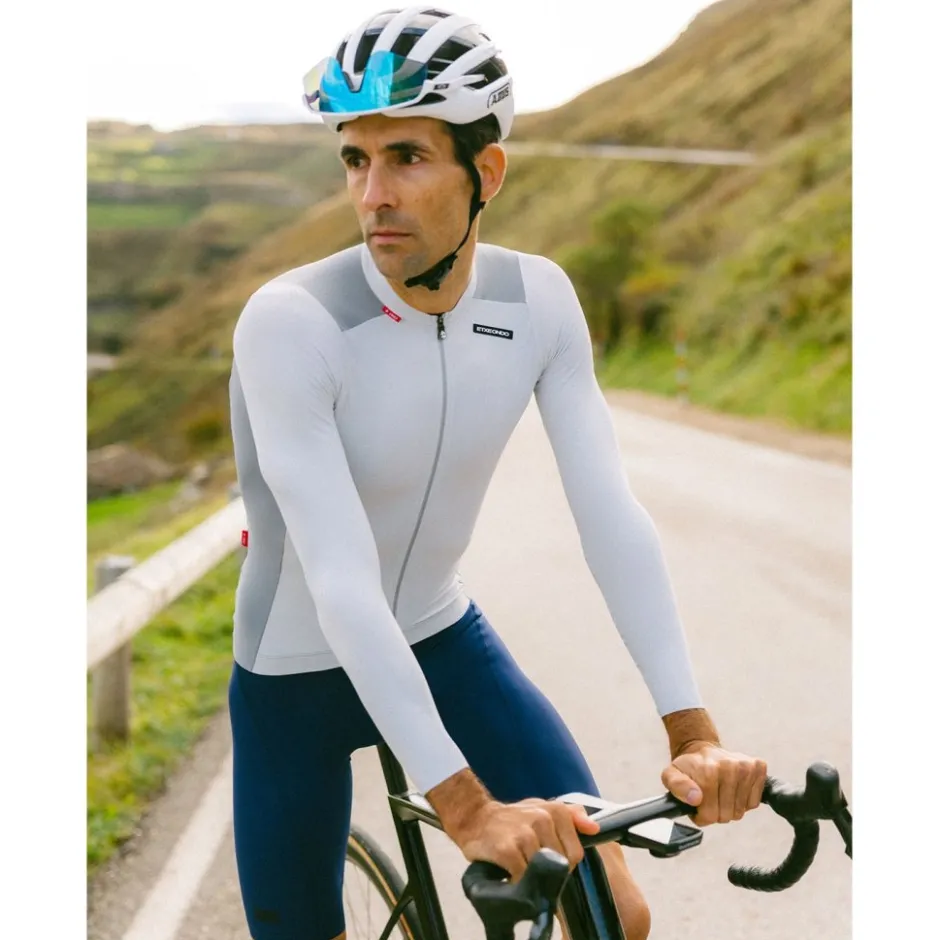 Wielershirts < Etxeondo Ade / Coor Edition Fiethirt et ange ouwen Heren - Grey Coud/tone Grey