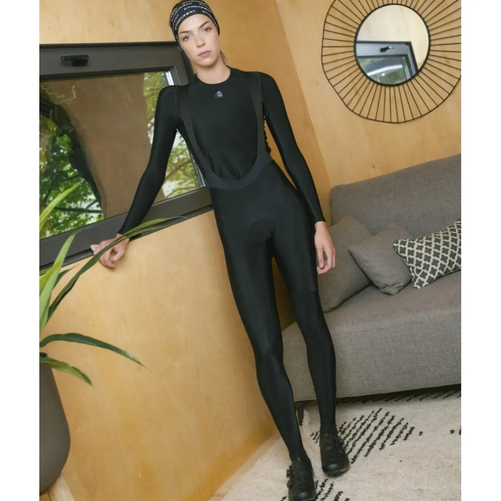 Etxeondo Olaia Fietsbroek met Bretels Dames - Zwart