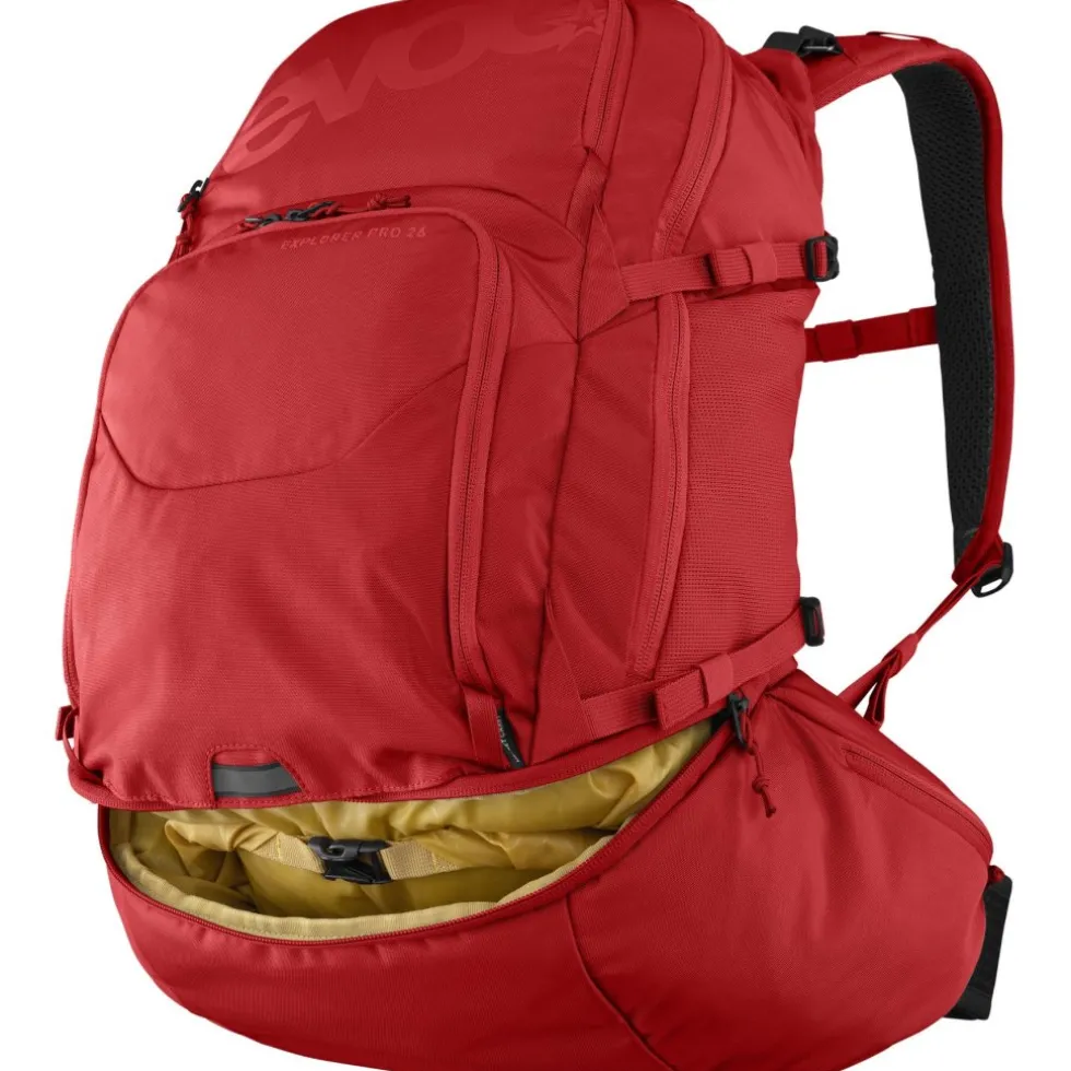 EVOC Explorer Pro 26L Rugzak - True Red
