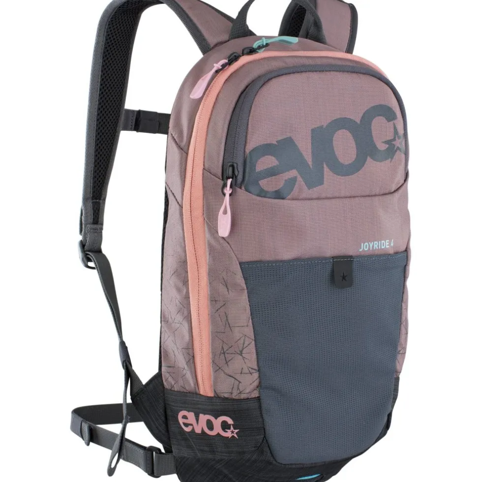 EVOC Joyride 4 Fietsrugzak Kinderen - Dusty Pink / Carbon Grey