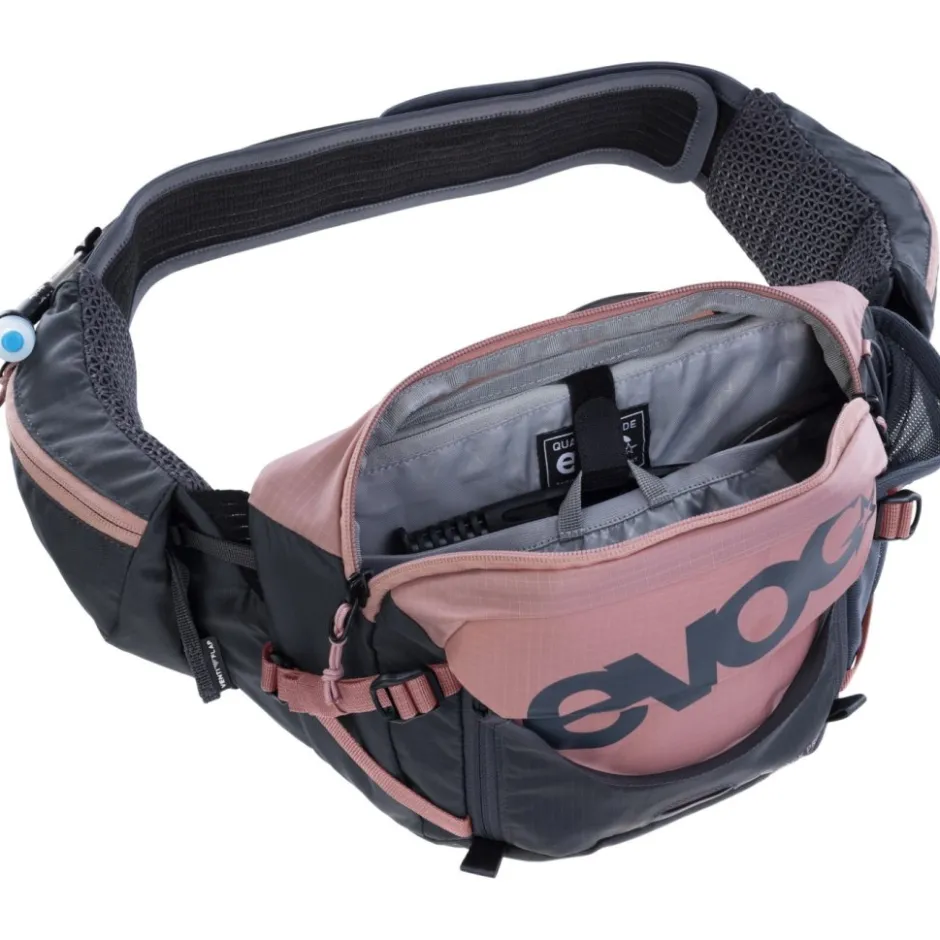 Heuptassen < Evoc Pro 3 Heuptas - Dusty Pink - Carbon Grey
