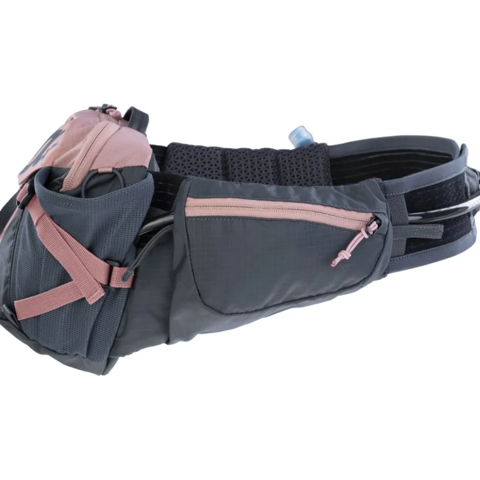 Heuptassen < Evoc Pro 3 Heuptas - Dusty Pink - Carbon Grey