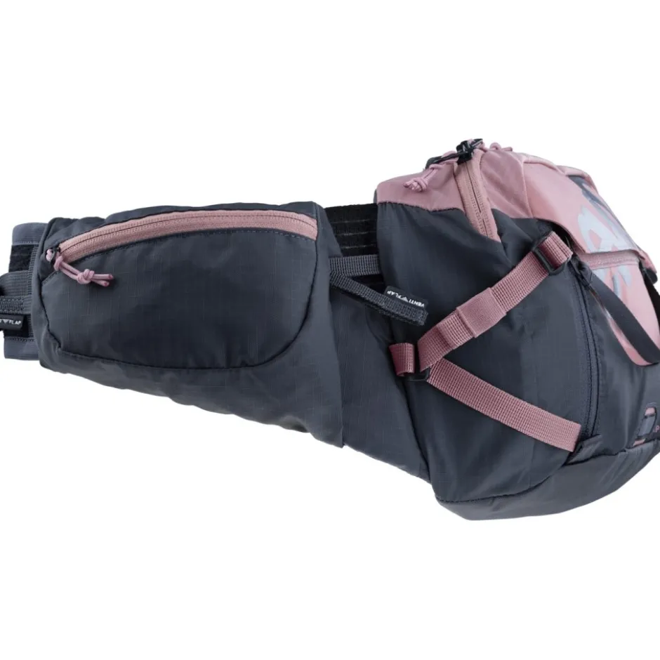 Heuptassen < Evoc Pro 3 Heuptas - Dusty Pink - Carbon Grey