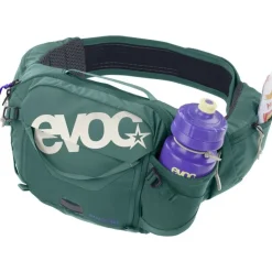 EVOC Pro 3 Heuptas + 1.5L Drinkzak - Bottle Green