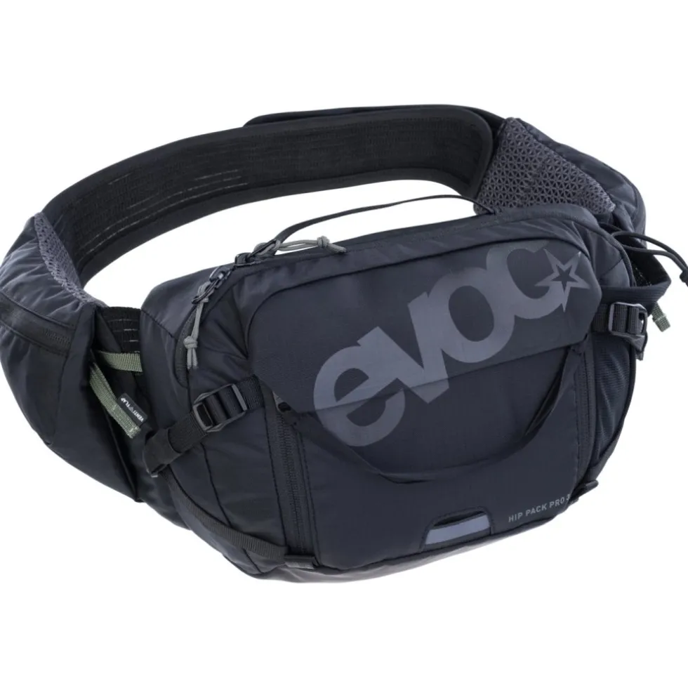 EVOC Pro 3 Heuptas - Zwart