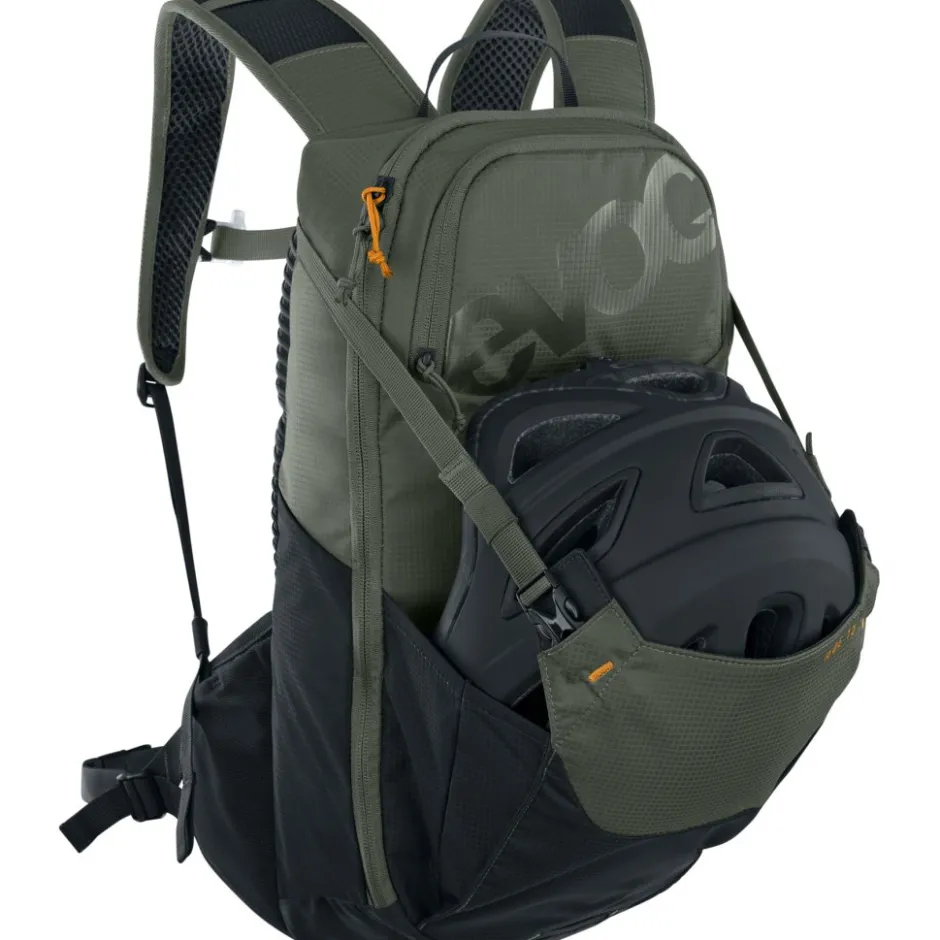 Drinkrugzakken < Evoc Ride 12 Rugzak - Dark Olive/Zwart