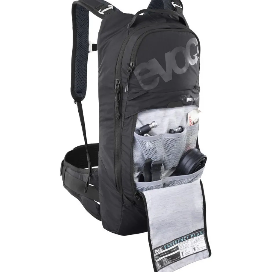 Drinkrugzakken < Evoc Trail Pro Blackline 10 Protector Rugzak - Zwart