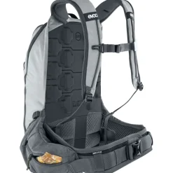 EVOC Trail Pro 16 Protector Rugzak - Stone/Carbon Grey