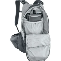 EVOC Trail Pro 16 Protector Rugzak - Stone/Carbon Grey