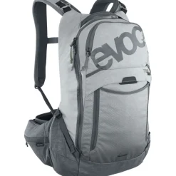 EVOC Trail Pro 16 Protector Rugzak - Stone/Carbon Grey