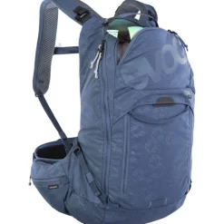 EVOC Trail Pro 16 Protector Rugzak - Denim