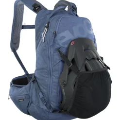 EVOC Trail Pro 16 Protector Rugzak - Denim