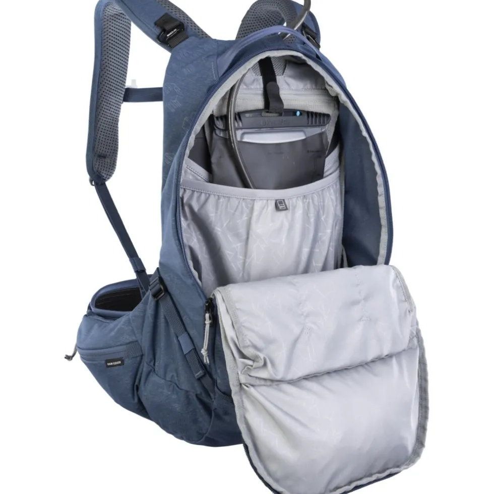 EVOC Trail Pro 16 Protector Rugzak - Denim