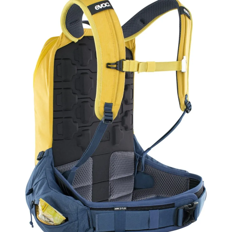 EVOC Trail Pro 26 Protector Rugzak - Curry/Denim