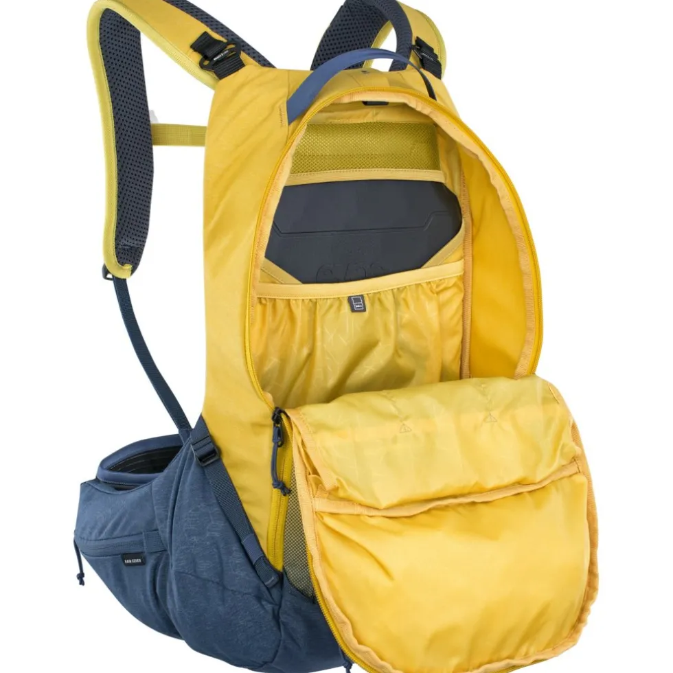 EVOC Trail Pro 26 Protector Rugzak - Curry/Denim