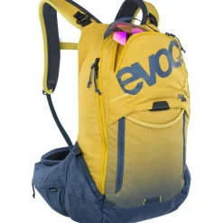 EVOC Trail Pro 26 Protector Rugzak - Curry/Denim