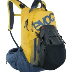 EVOC Trail Pro 26 Protector Rugzak - Curry/Denim