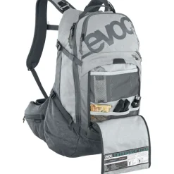 EVOC Trail Pro 26 Protector Rugzak - Stone/Carbon Grey