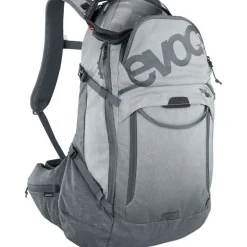 EVOC Trail Pro 26 Protector Rugzak - Stone/Carbon Grey