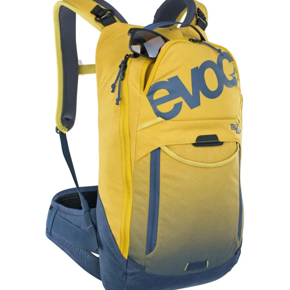 Drinkrugzakken < Evoc Trail Pro 10 Protector Rugzak - Curry/Denim