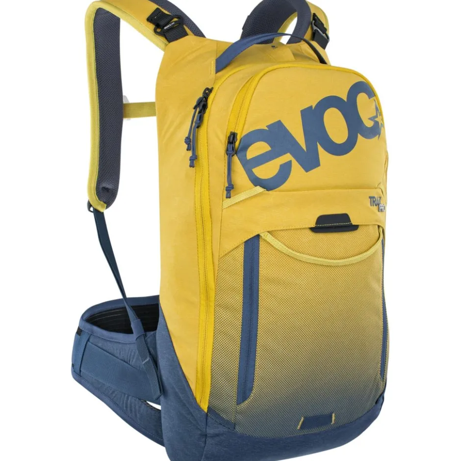 Drinkrugzakken < Evoc Trail Pro 10 Protector Rugzak - Curry/Denim