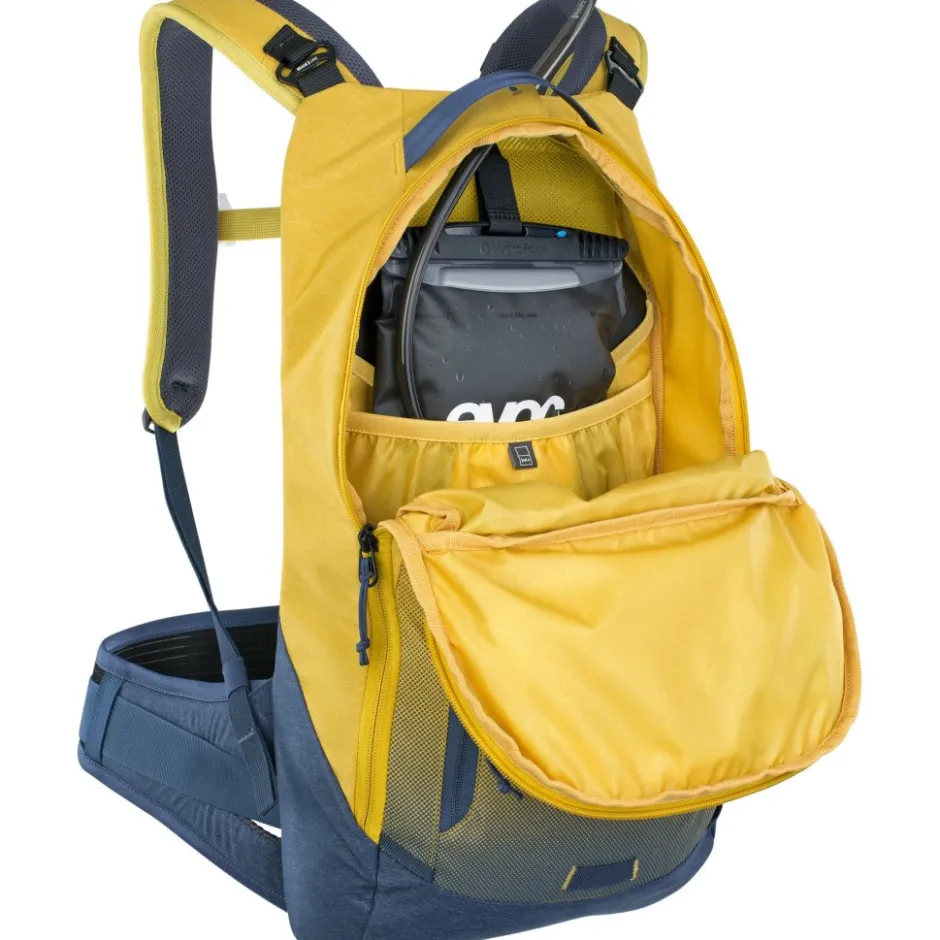 Drinkrugzakken < Evoc Trail Pro 10 Protector Rugzak - Curry/Denim