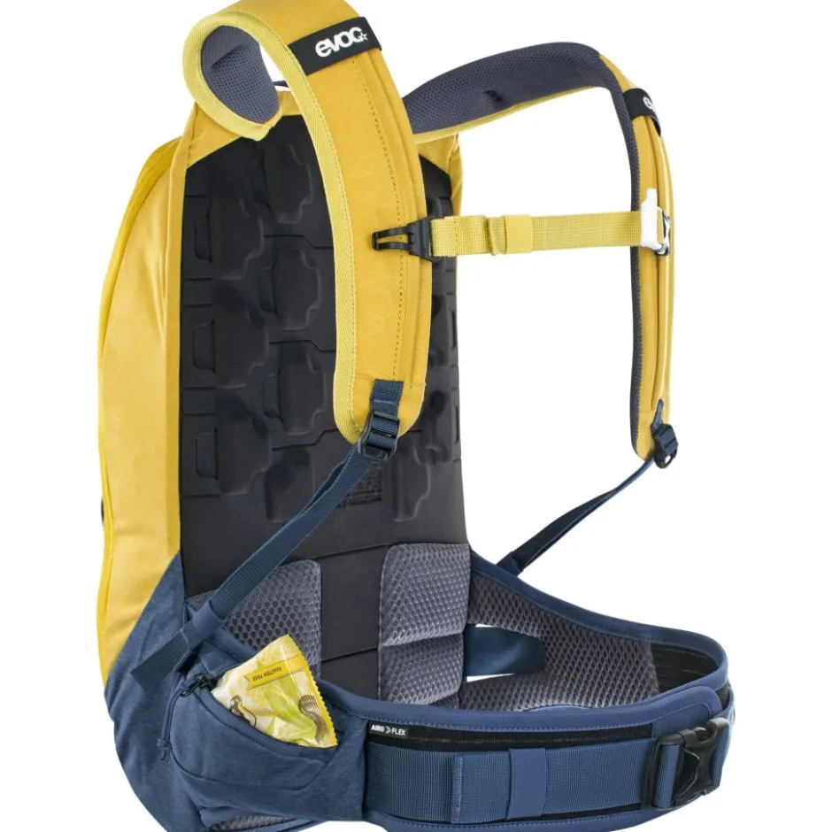 Drinkrugzakken < Evoc Trail Pro 10 Protector Rugzak - Curry/Denim