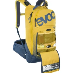 Drinkrugzakken < Evoc Trail Pro 10 Protector Rugzak - Curry/Denim