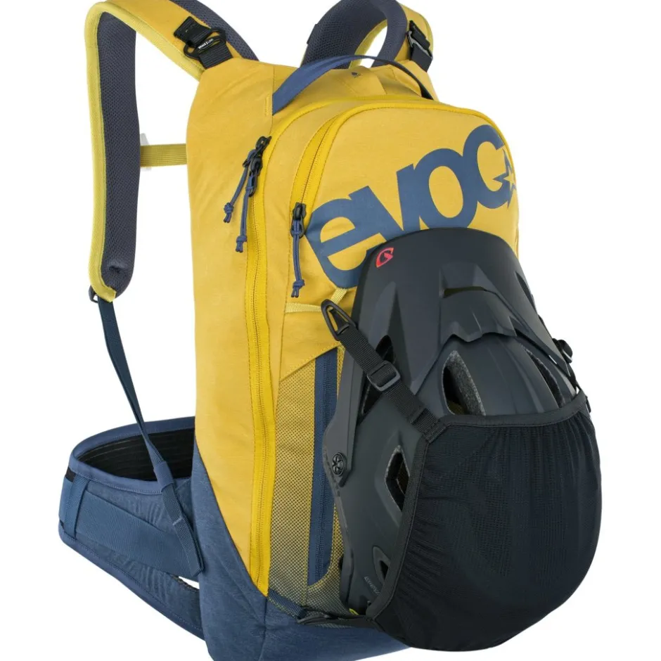 Drinkrugzakken < Evoc Trail Pro 10 Protector Rugzak - Curry/Denim