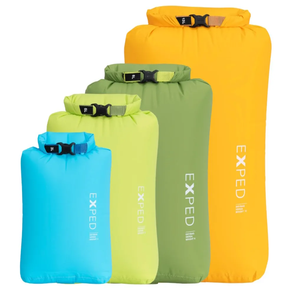 Exped Drybag Versa Bright Pakzak - Set (3 5 8 13 L)