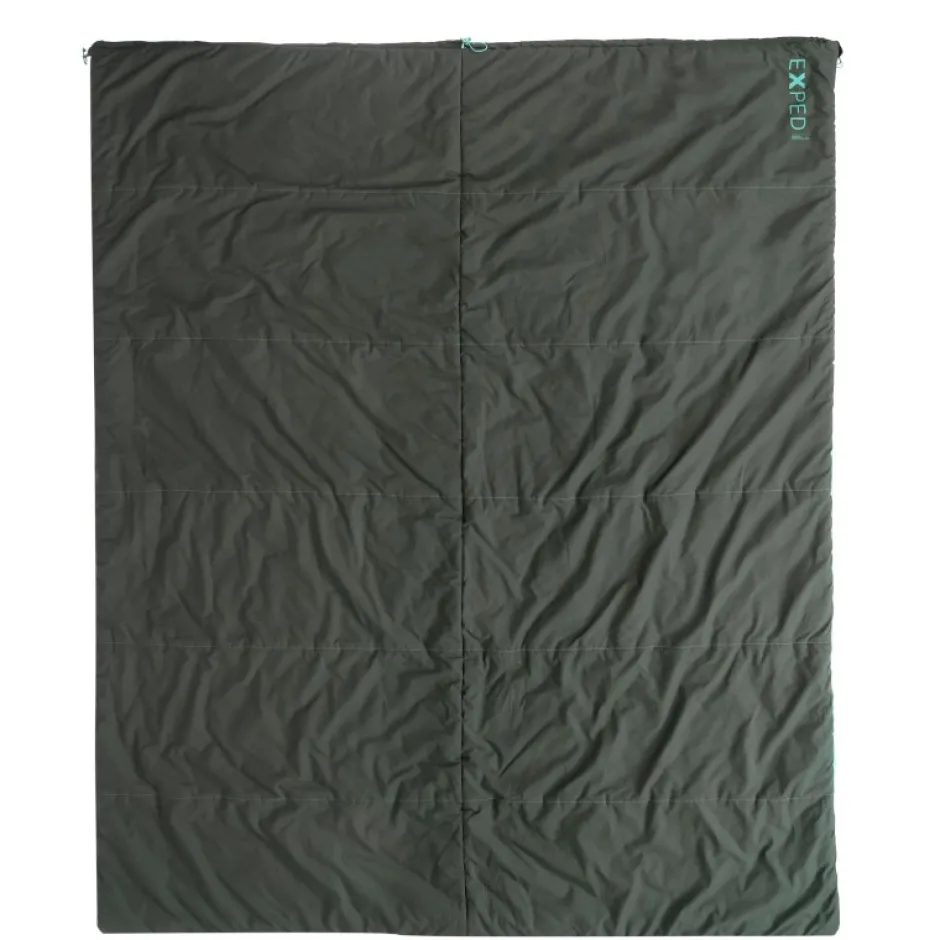 Slaapzakken < Exped LuxeWool Duo Slaapzak - moraine/sage