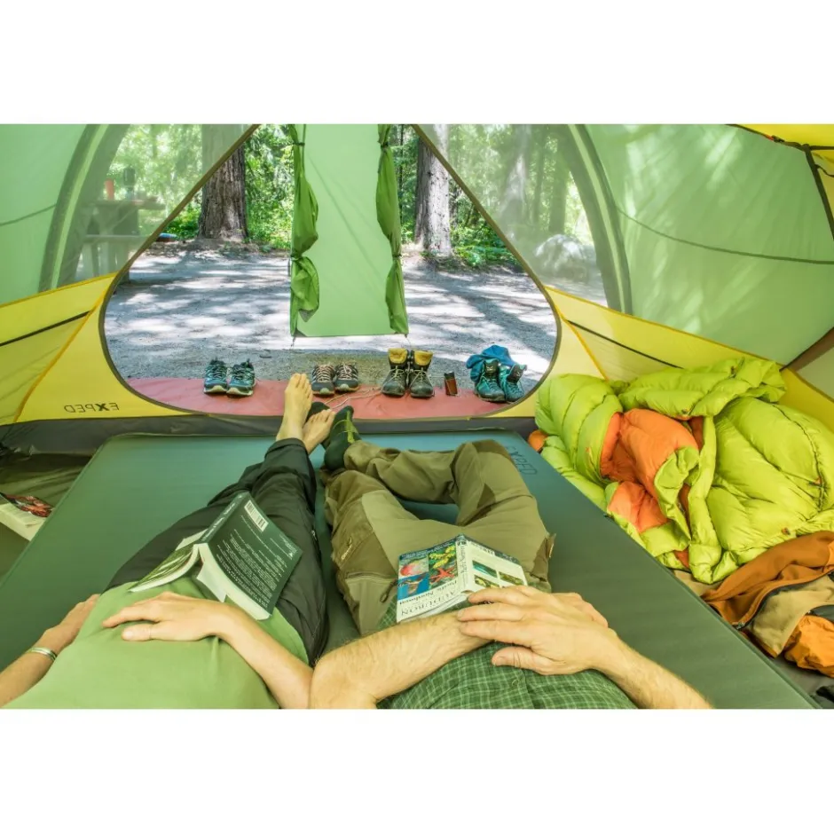 Tenten, Tarps & Hangmatten < Exped Lyra III Extreme Tent - meadow