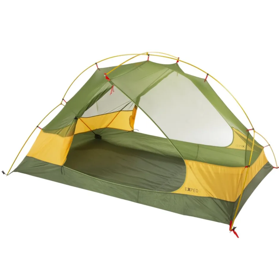 Tenten, Tarps & Hangmatten < Exped Lyra III Extreme Tent - meadow