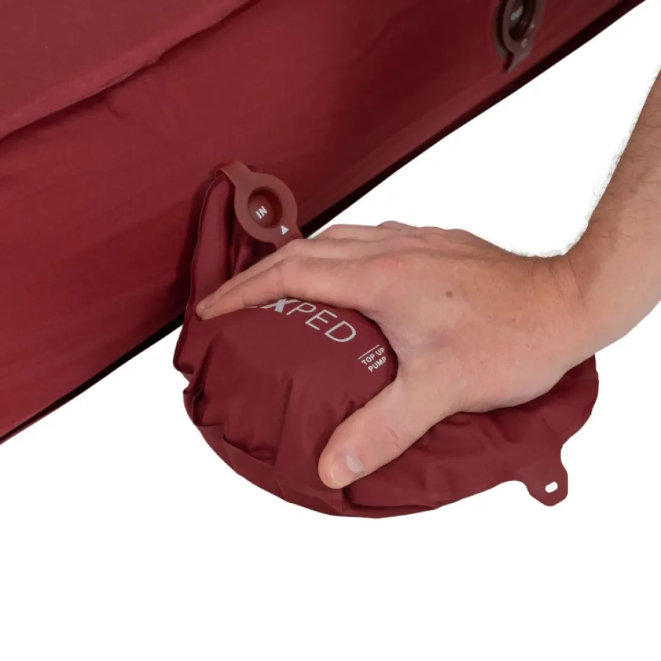 Slaapmatten < Exped MegaMat Max - Isolatiemat - LXW - burgundy