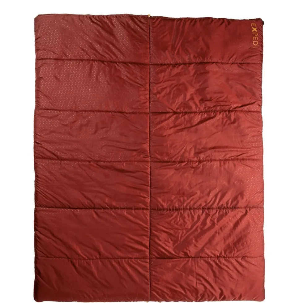 Exped Megasleep Duo Slaapzak - burgundy/ocean/moraine