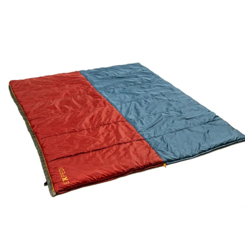 Exped Megasleep Duo Slaapzak - burgundy/ocean/moraine