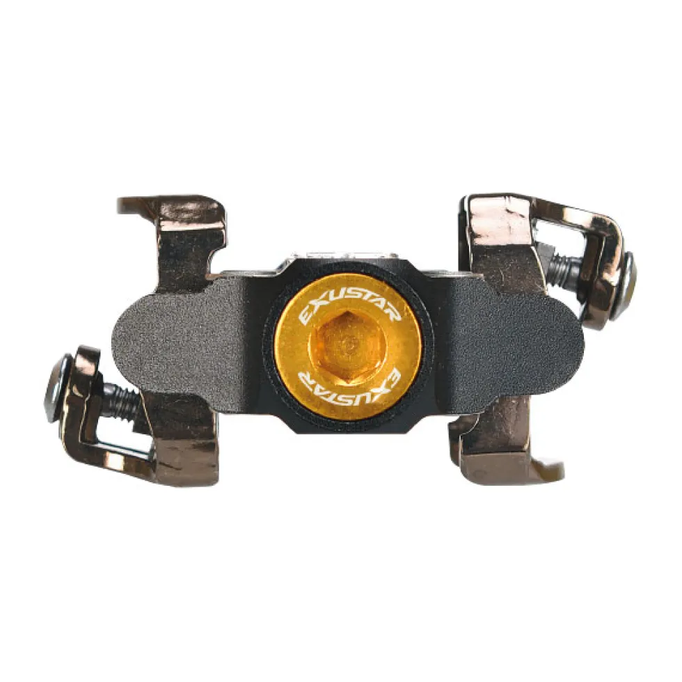 Exustar E-PM222TI Pedal - black/gold