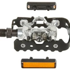 Exustar E-PM818 Triple Interface Pedal - black