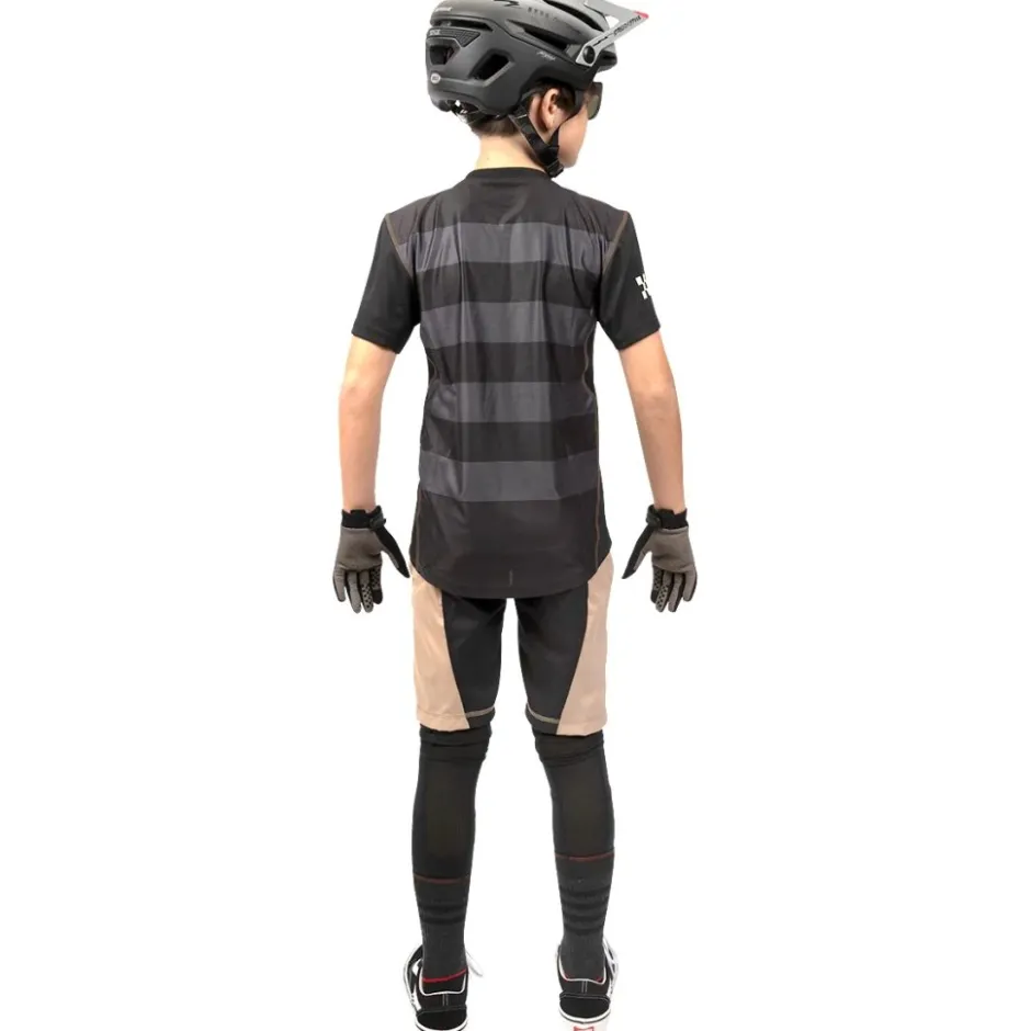 Shirts Kinderen < Fasthouse Alloy Ronin hirt et Korte ouwen Jongeren - Zwart