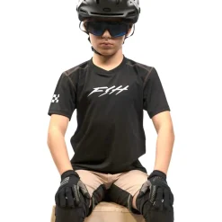 Shirts Kinderen < Fasthouse Alloy Ronin hirt et Korte ouwen Jongeren - Zwart