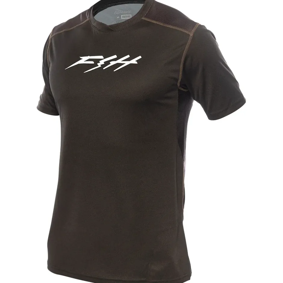 Shirts Kinderen < Fasthouse Alloy Ronin hirt et Korte ouwen Jongeren - Zwart