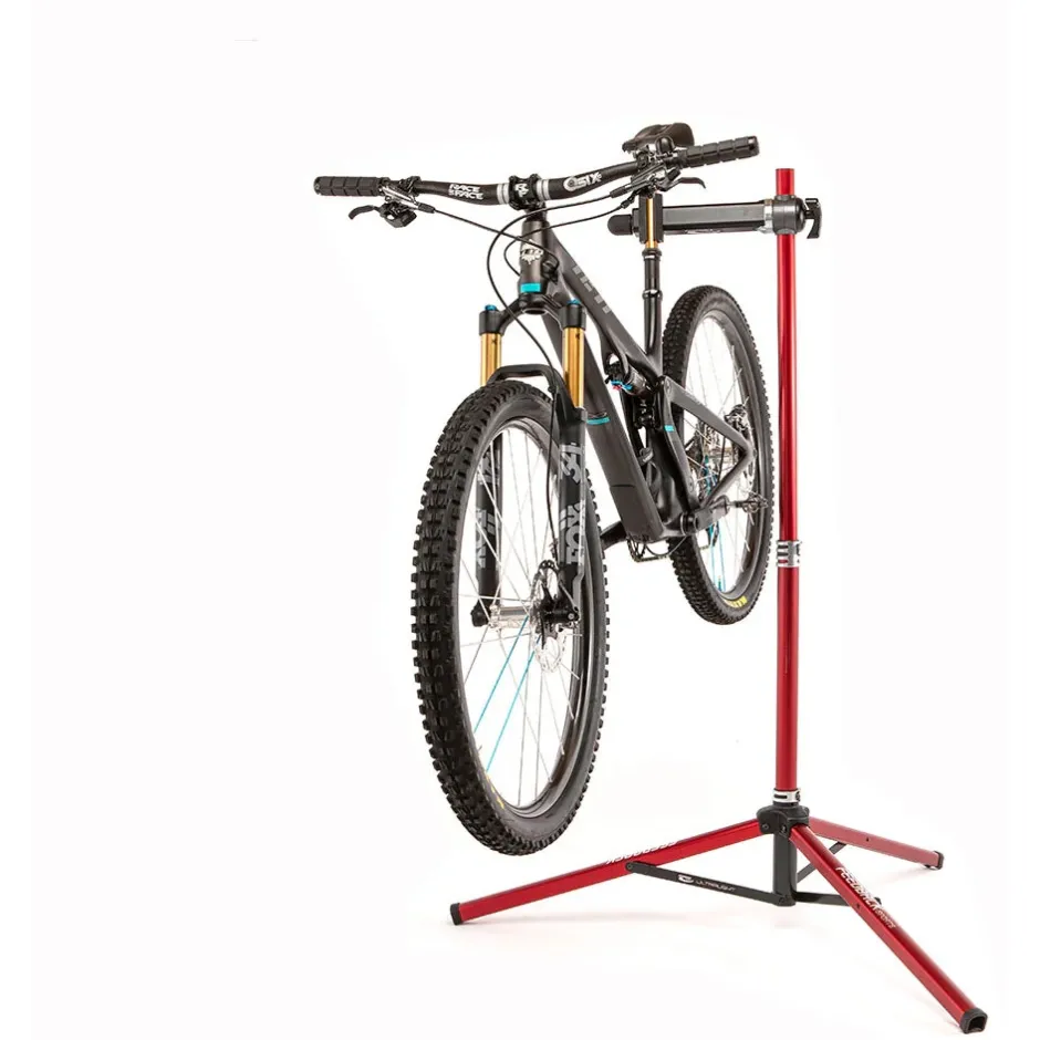Montagestandaarden|Gereedschap En Onderhoud < Feedback Sports Ultralight Montagestandaard - rood