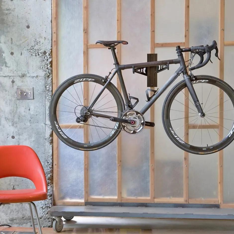 Muurbeugels < Feedback Sports Velo Wall Rack Muurbeugel - zwart