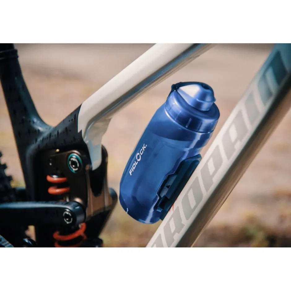 Bidons < Fidlock Bottle Twist Set 590ml + Bike Base -houder - motion blue