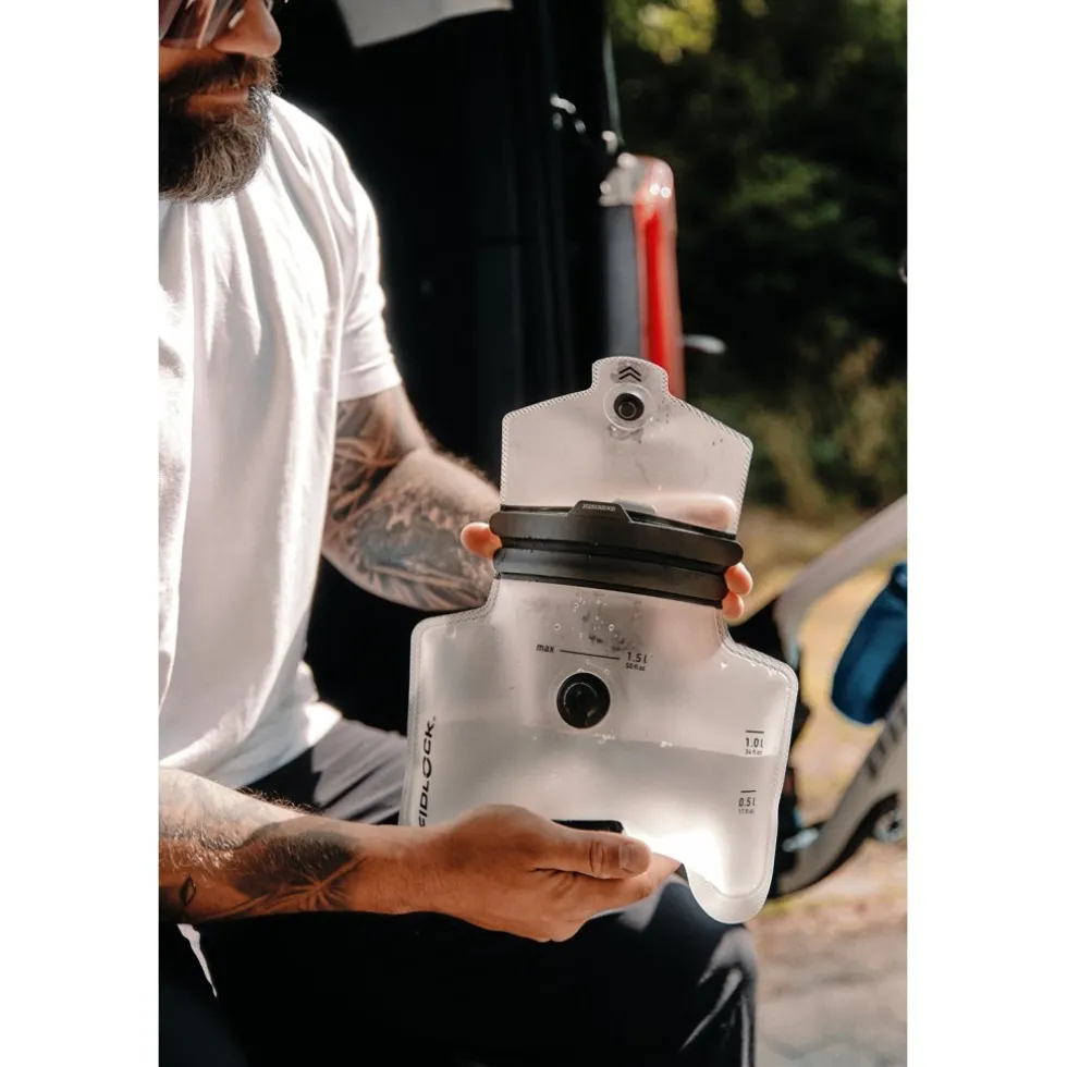Fidlock Hermetic Drinkzak 1.5L - zwart transparant