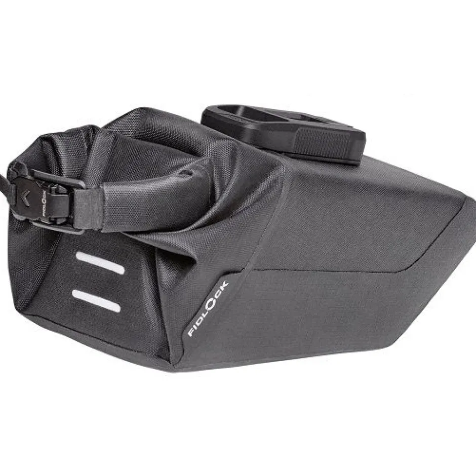 Zadeltassen < Fidlock PINCLIP Zadeltas + PINCLIP Saddle Base - 0.7L - zwart