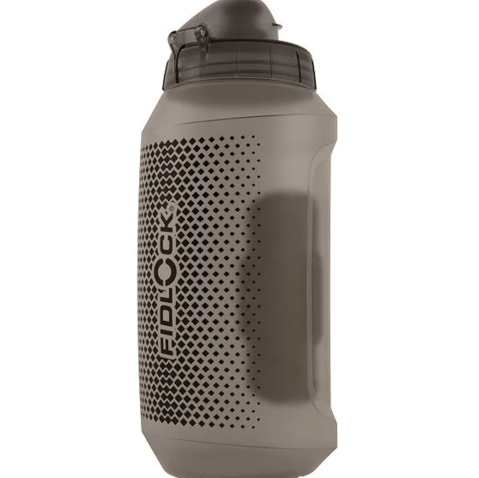 Fidlock Twist Single Fles 750ml Compact + Bottle Connector Houder - zwart transparant