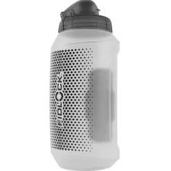 Fidlock Twist Single Fles 750ml Compact + Bottle Connector Houder - transparant wit