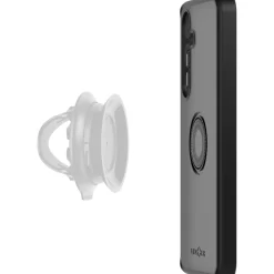 Fidlock Vacuüm-hoes voor mobieltjes voor Samsung Galaxy S25+ - zwart