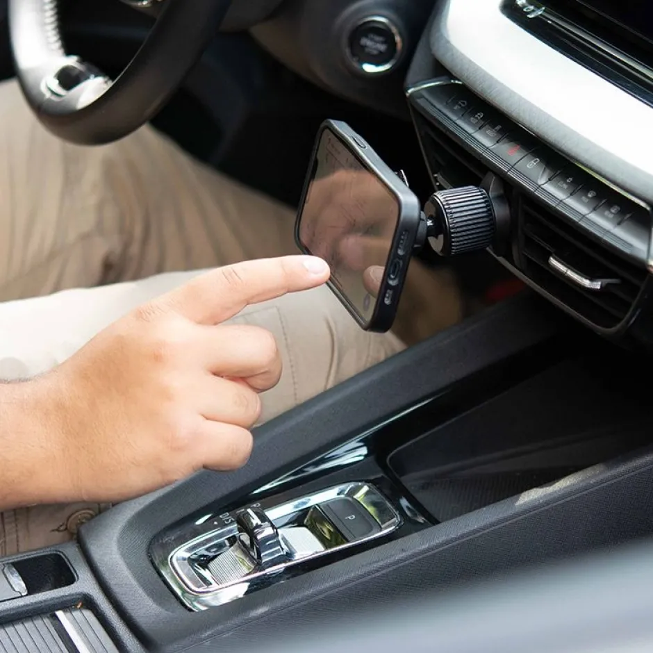 Telefoonhouders|Houders Voor Mobiele Telefoons < Fidlock Vacuum Car Vent Base - Auto Ventilatierooster Beugel - zwart